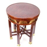 Tabouret secession viennoise avec six pieds 1910s