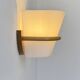 Vintage pin and opaline perspex wall light, France, 1980.