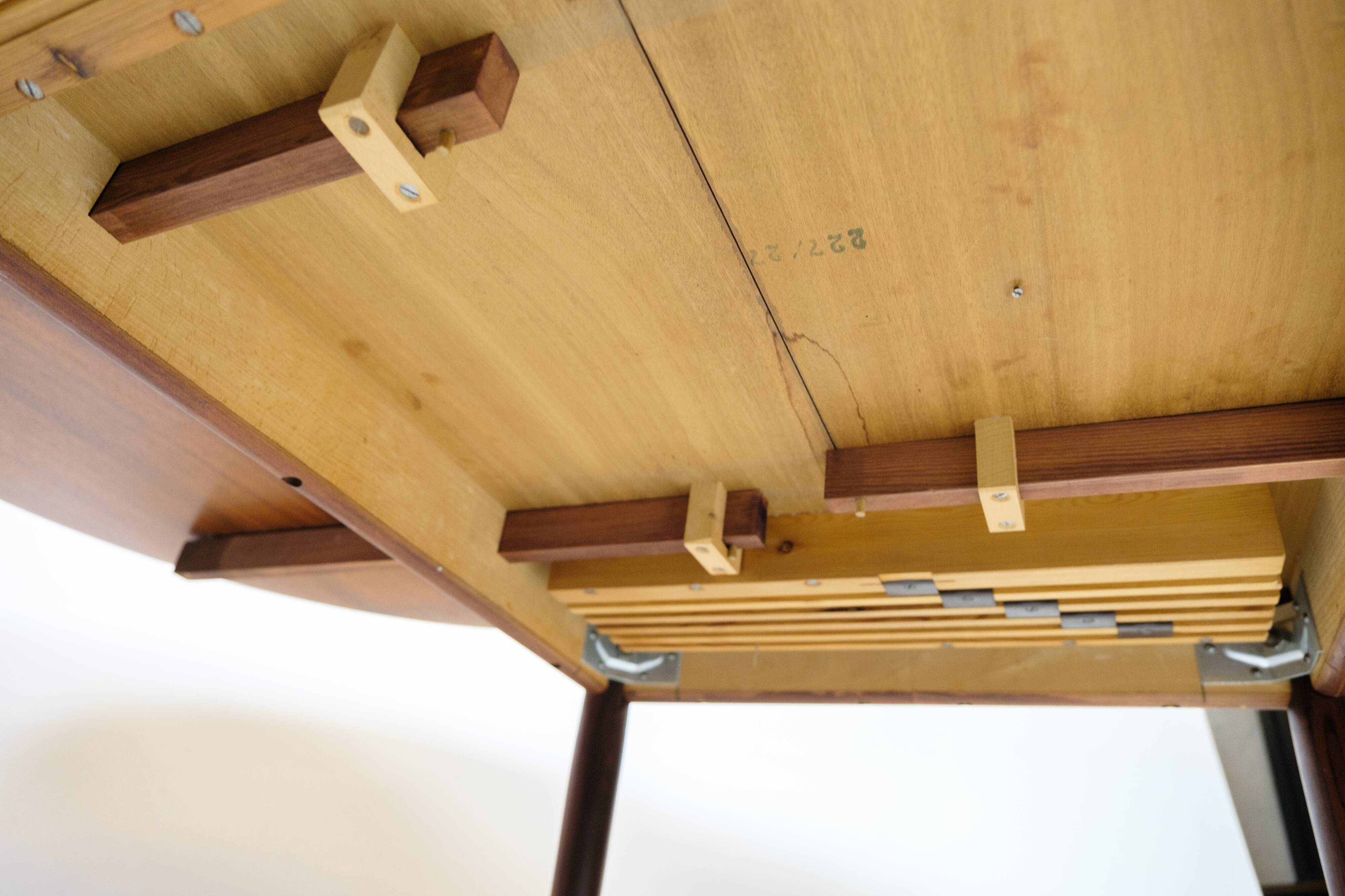 Dining table with extension & flaps - Rosewood - Arne Vodder - Danish design - 1960s