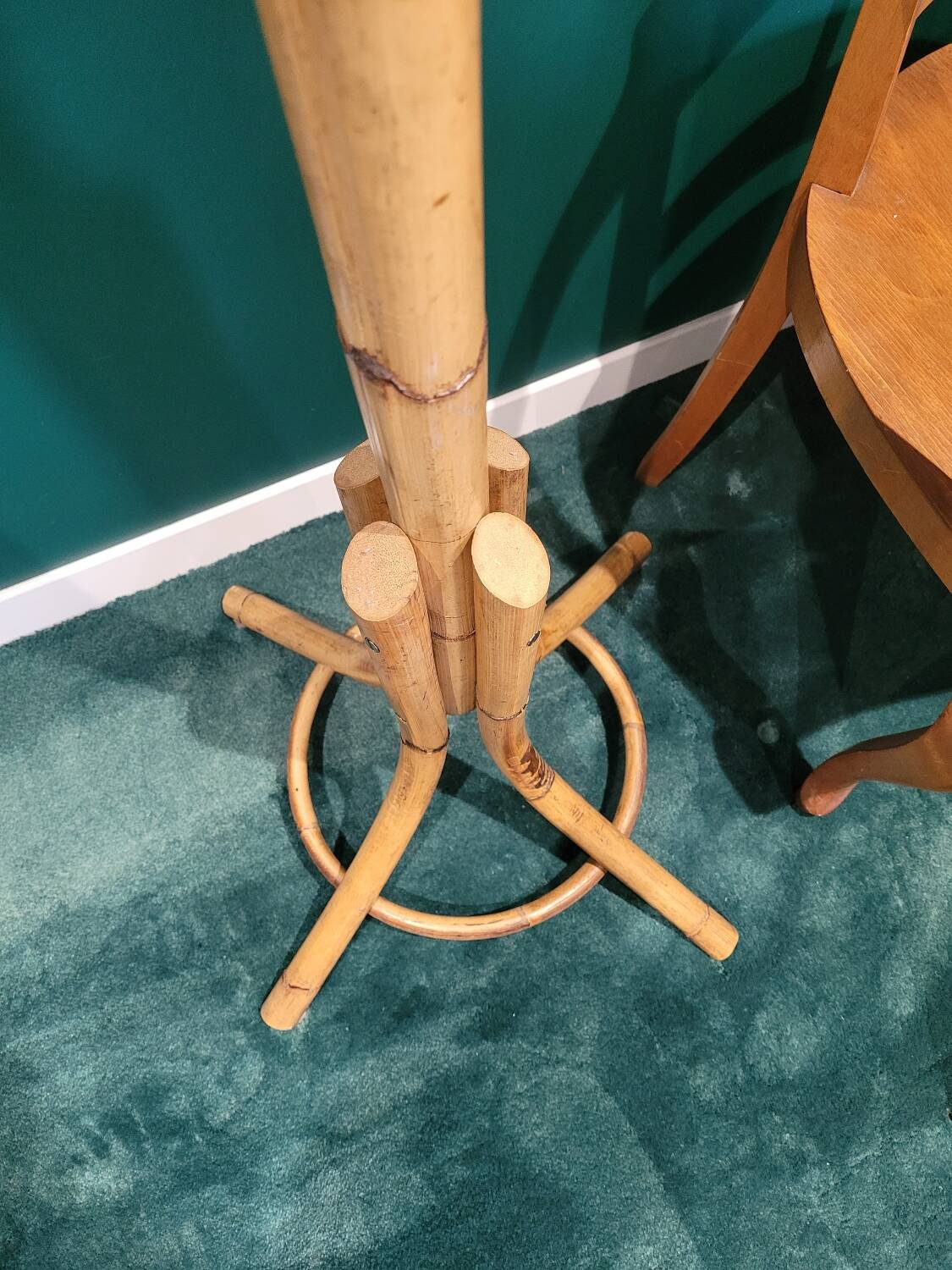 Vintage bamboo coat racks