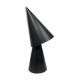 Lampe noire double cône