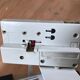 Set of two old white projectors theater lights