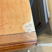 Old piece of furniture with six drawers and two doors