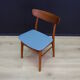 Set of 4 retro chairs from the 1960s