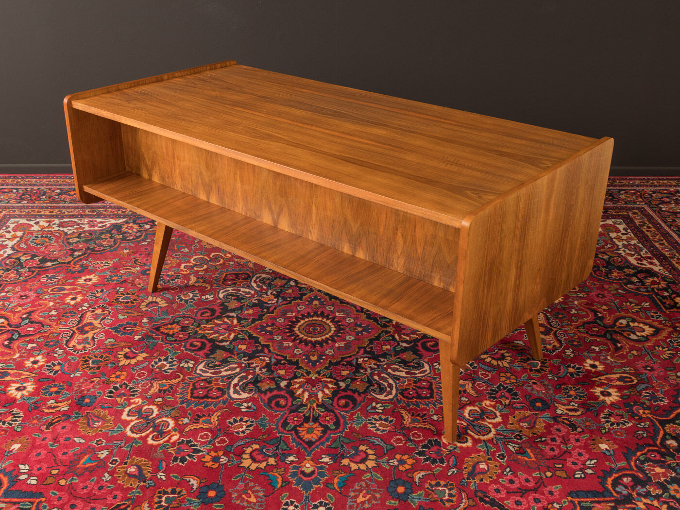 Walnut desk from the 1950s