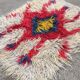 Antique Turkish Shabby Wool Rug 160x120cm country house chic, shaggy, shag pile