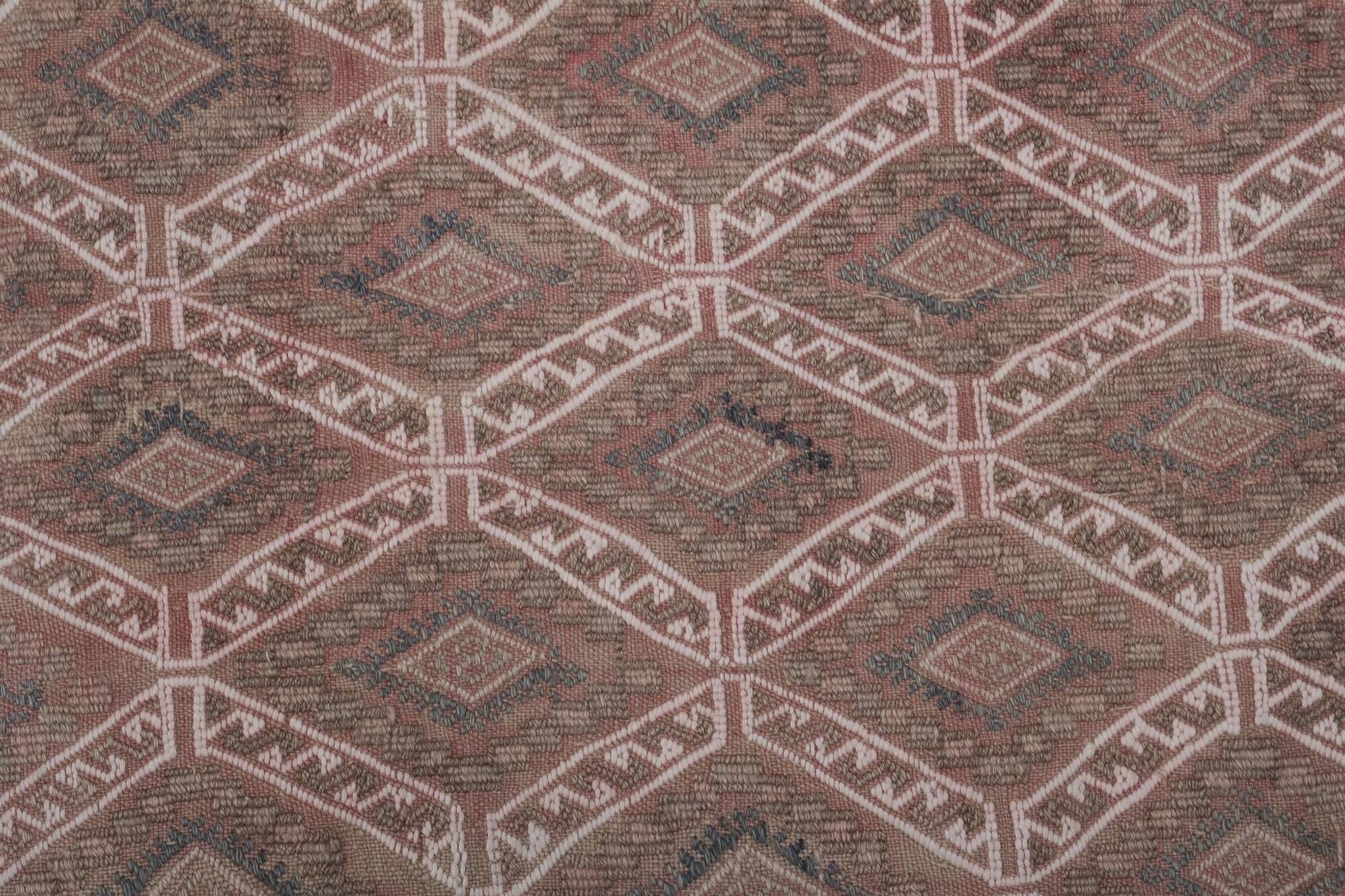 Kilim turc vintage tissé main 167x238 cm