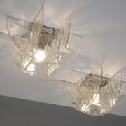 Carlo Nason model LS 254 for Mazzega Murano ceiling lamp