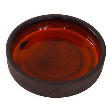 Ceramic bowl, Danish design, 1960s, designer: Erik Lundberg