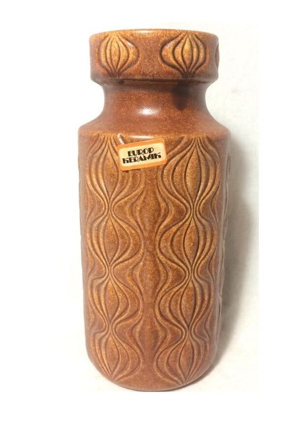 Ensemble de deux vases 'Oignon'  Scheurich, Allemagne