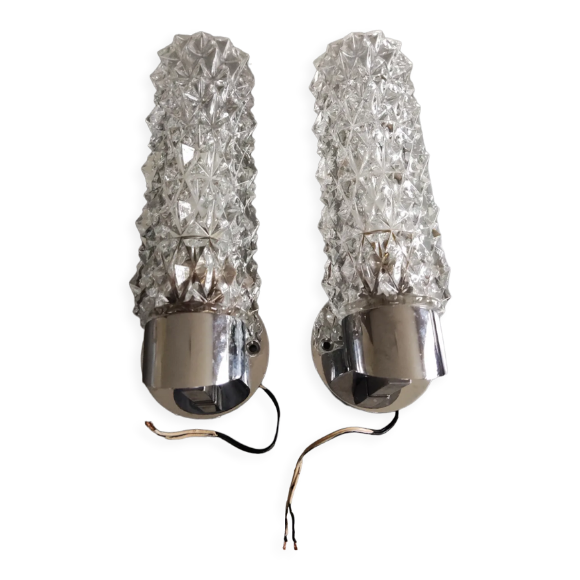 Pair of vintage wall lights