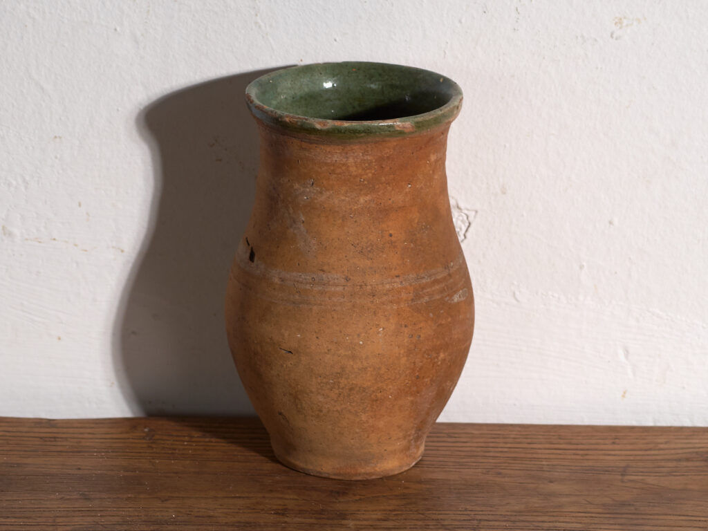Antique glazed ceramic vase – Central Europe, circa 1920