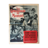 Movie poster "Moonfleet Smugglers" Fritz Lang 60x80cm 1955