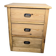 Small workshop cabinet with 3 pine drawers.