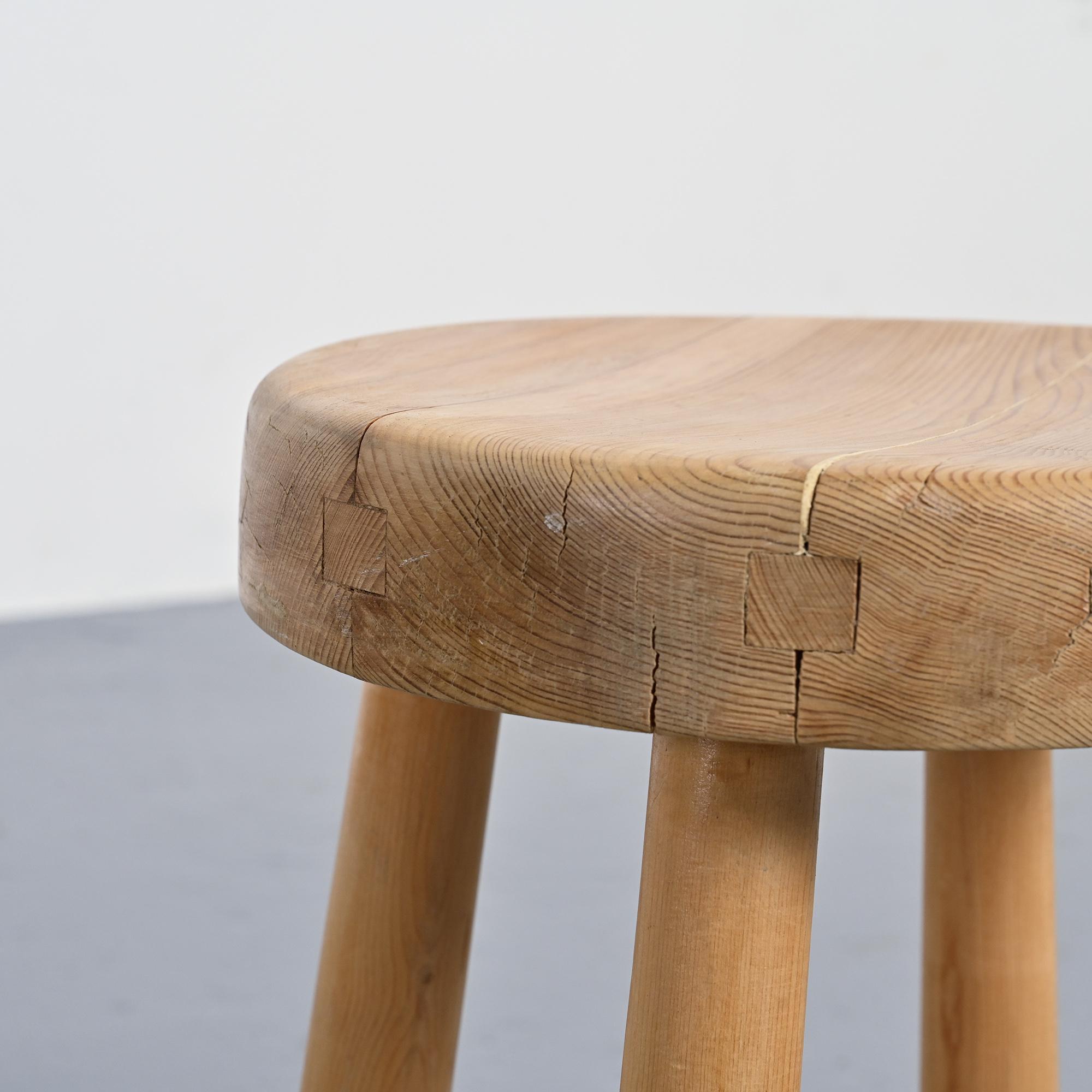 Club Stool by Charlotte Perriand, 1960s