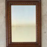 Wooden mirror