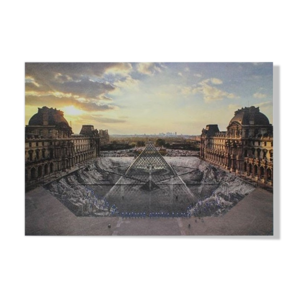 Lithographie non encadrée jr au louvre, 29 mars 2019, 18h08 , 2021