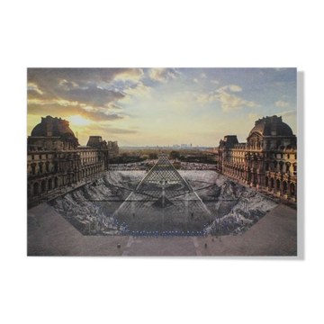 Lithographie non encadrée jr au louvre, 29 mars 2019, 18h08 , 2021