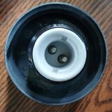 Vintage glass wall lamp