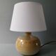 Ceramic lamp signed Montgolfier France, fish decor