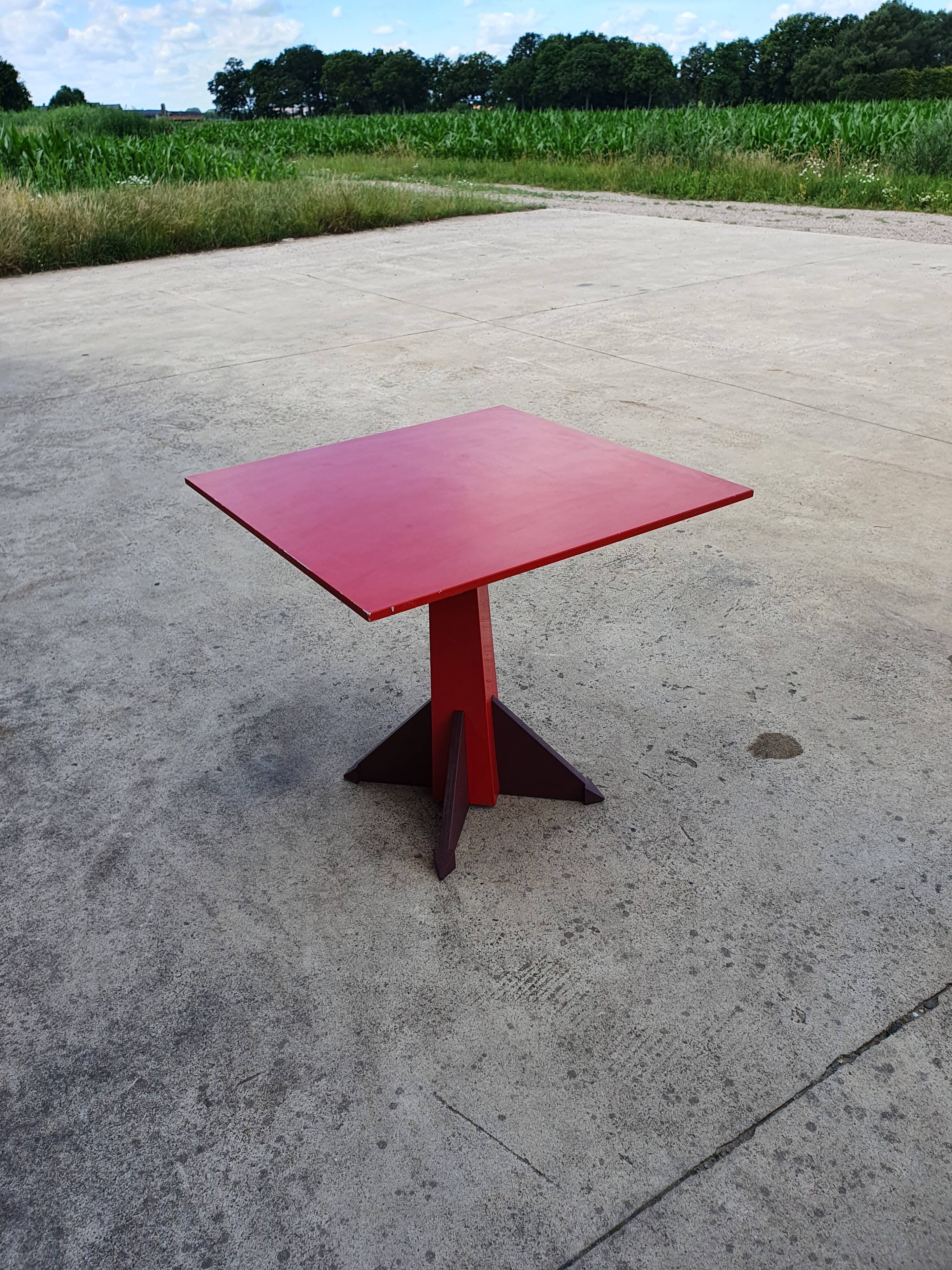 Model 4310 dining table by Anna Castelli Ferrieri for Kartell, 1980