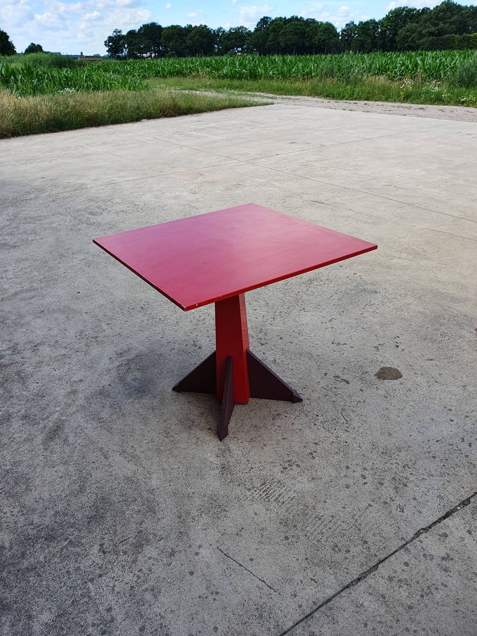 Model 4310 dining table by Anna Castelli Ferrieri for Kartell, 1980