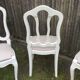 Lot de 5 chaises anciennes en chêne