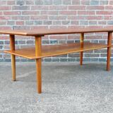 Scandinavian teak coffee table