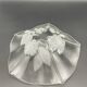 Large vintage Evita flower-patterned glass bowl – Walther Glas Allema