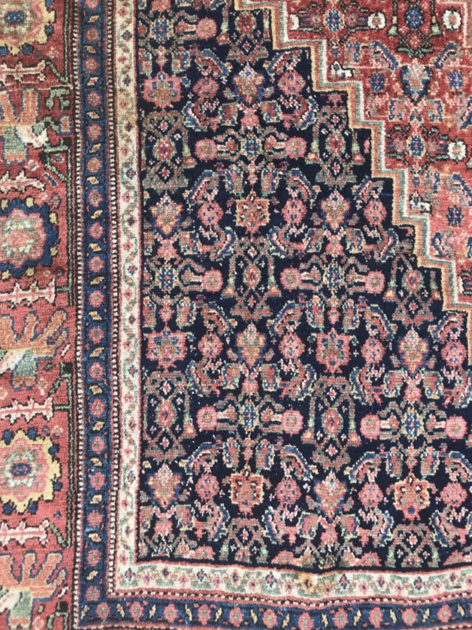 Carpet old senneh Iran130x205 cm