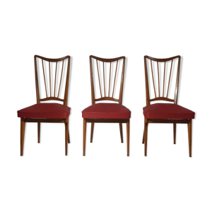 Trois chaises vintage