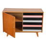 Vintage oak chest of drawers by Jiri Jiroutek, model U-458, 1960s