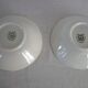 2 deep plates fine earthenware