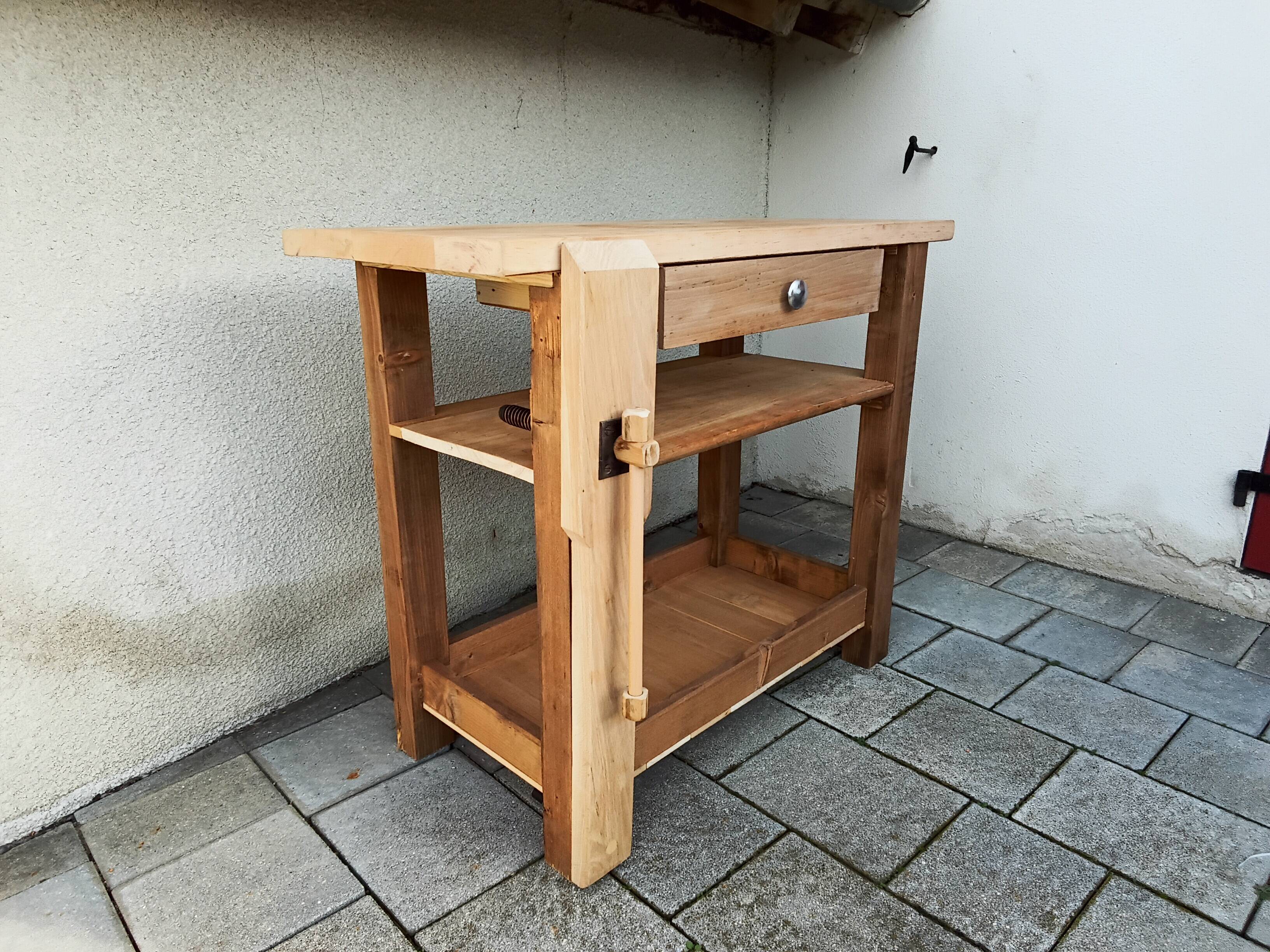 Wooden console table