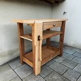 Wooden console table