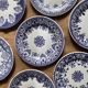 Flat plates Gien Renaissance, wall decoration