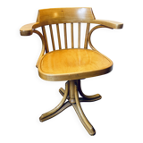 Bentwood office chair by Zpm radomsko, 1950s