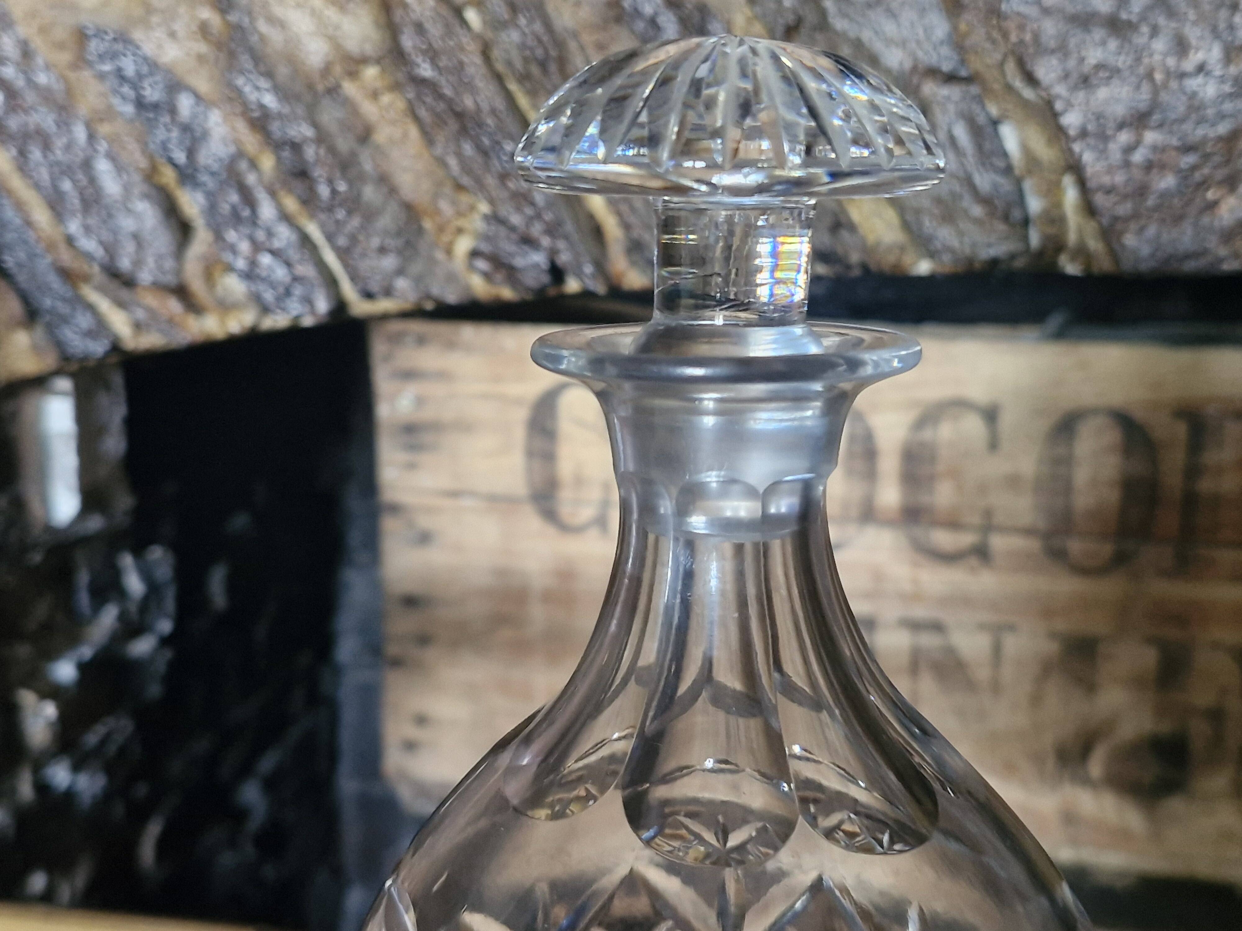 Antique cut crystal carafe - Val St Lambert ??
