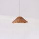 Suspension vintage en osier