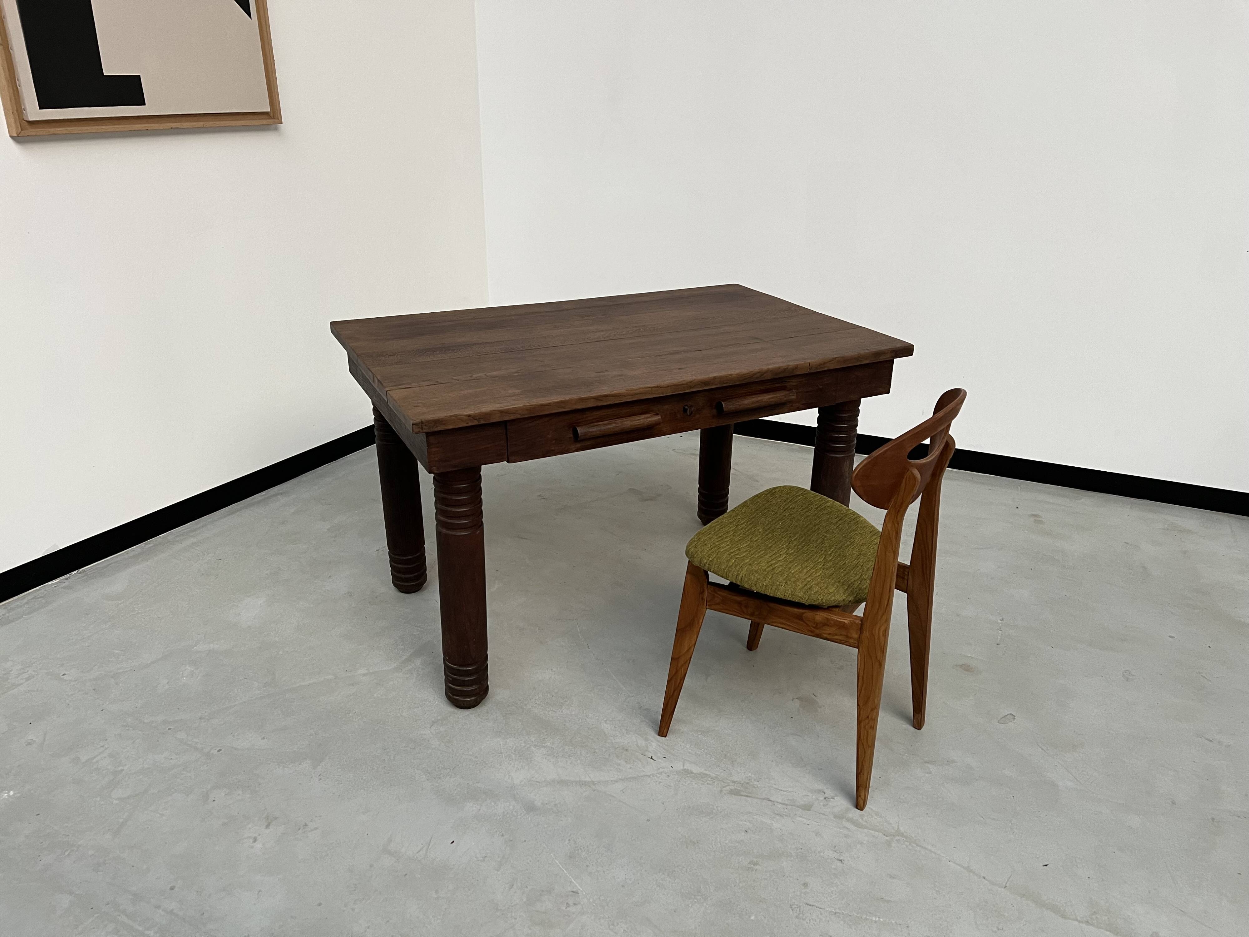 Duo de chaises Roger Landault pour Sentou