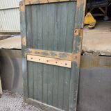 Solid oak door from the 19th century.