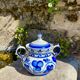 Sucrier porcelaine vintage URSS