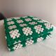 Plaid 70's bedspread