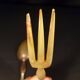 Old salad servers in their case