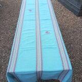 Old tablecloth 2.80 m + 12 napkins