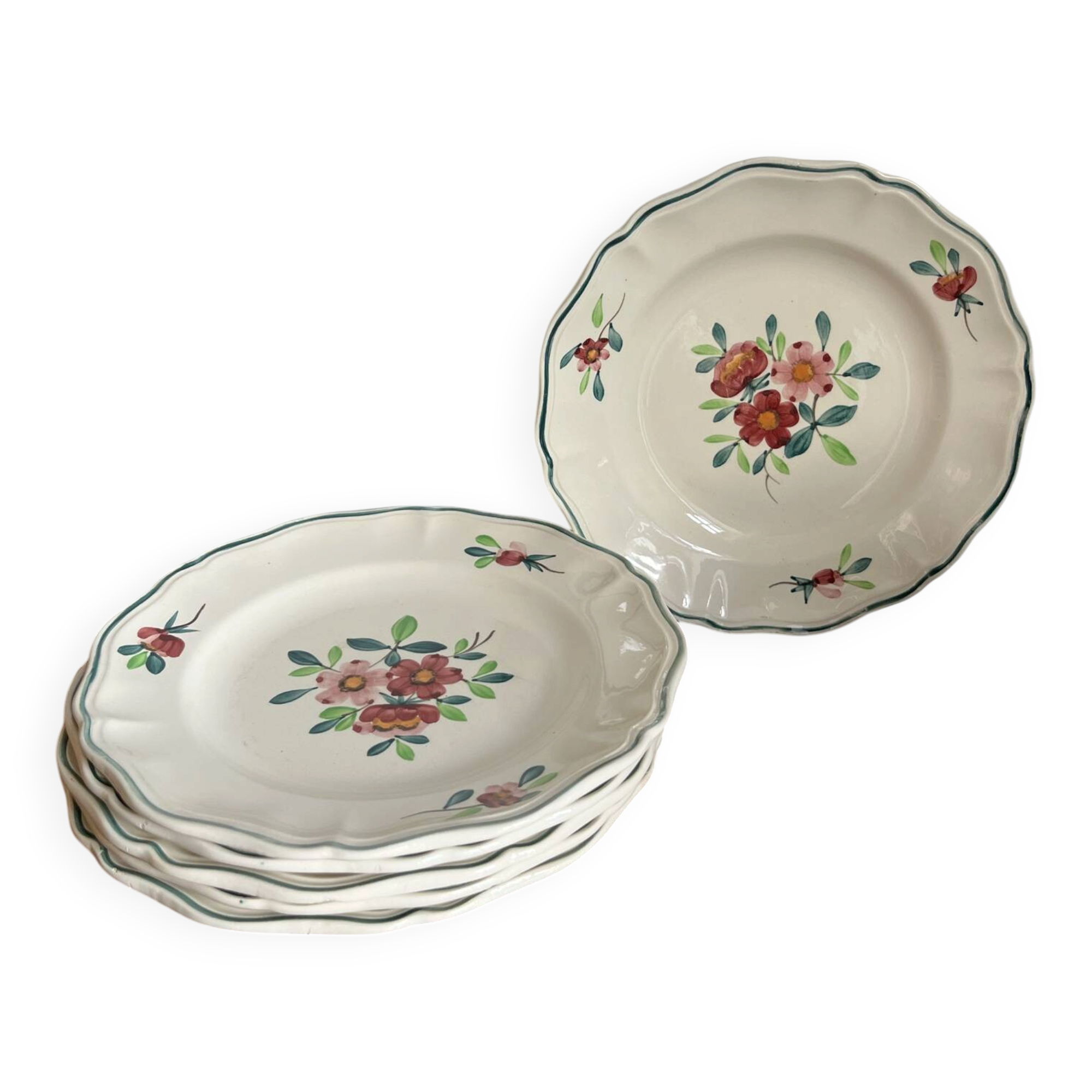 6 dinner plates