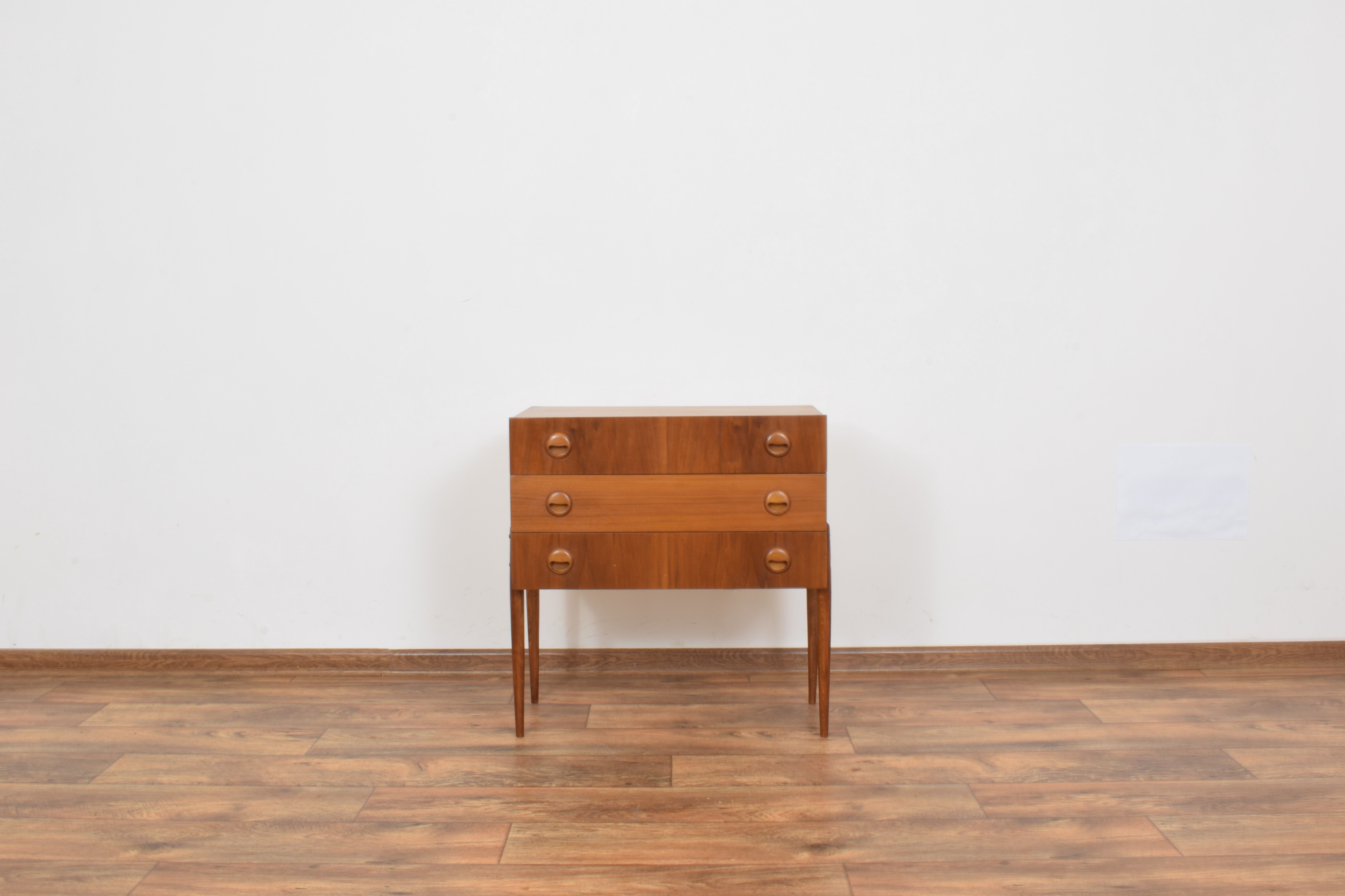 Mid Century Teak Chest Of Drawers From Hans Hawig Möbler, 1960s
