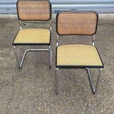 Pair of Cesca B32 chairs by Marcel Breuer