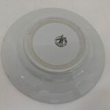 Lot of 9 colorful flat plates Orchies North