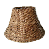 Old rattan lampshade